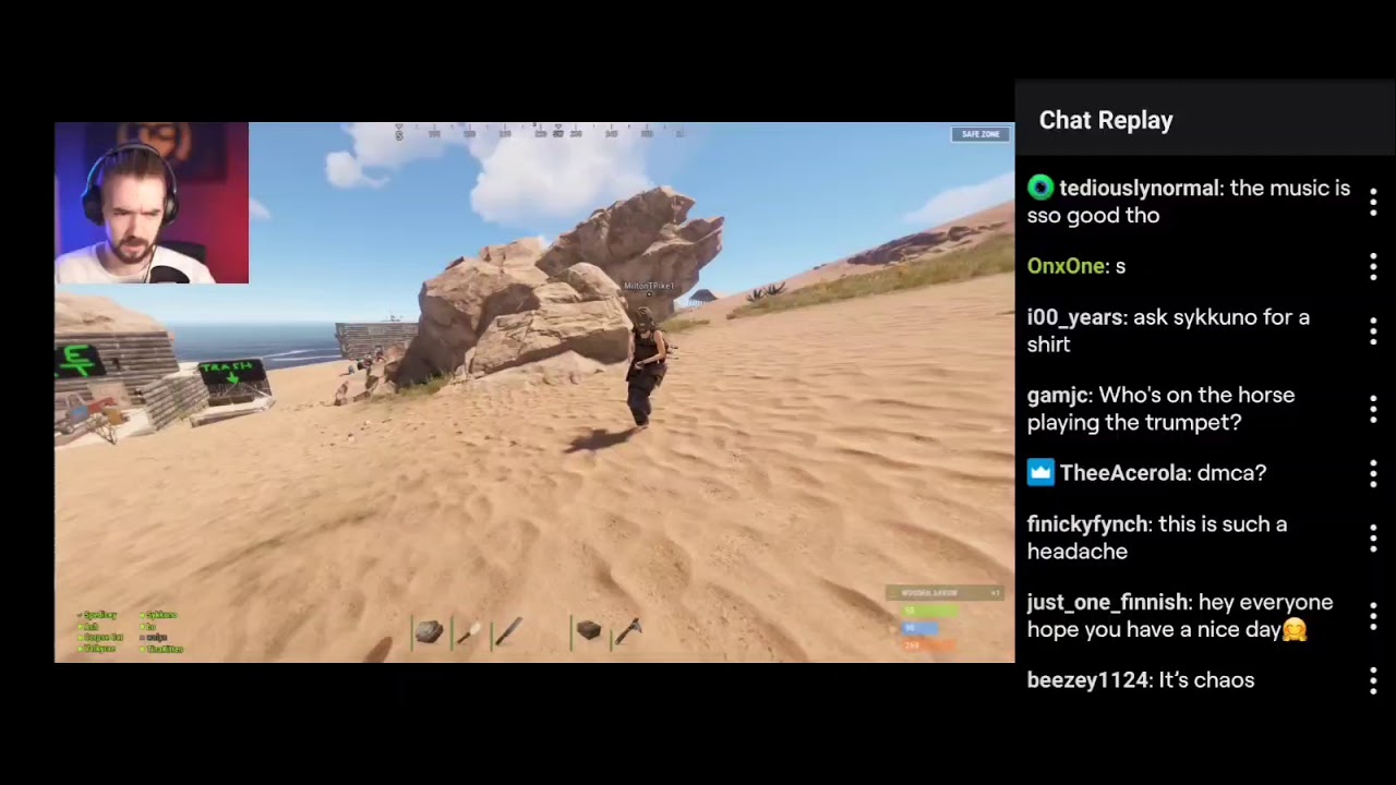 KRAKEN SONG JACKSEPTICEYE RUST STREAM