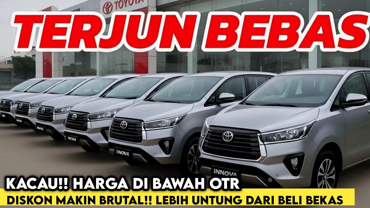 DISKON BRUTAL‼️ Jauh Lebih Murah INNOVA REBORN DIESEL Cuma 200 Jutaan Sudah Bisa Bawa Pulang?