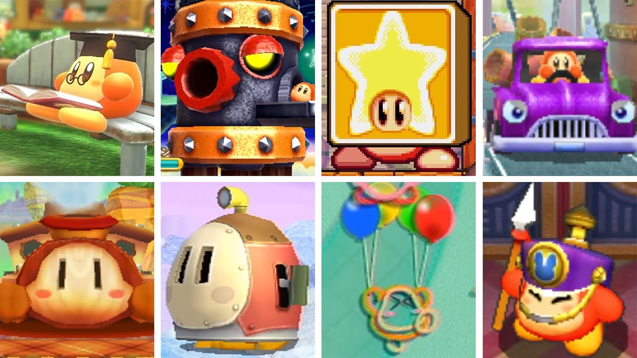 星のカービィ～星のカービィディスカバリー【進化の歴史】ワドルディキャラ集(種類) まとめ 星のカービィシリーズ(1992～2022)