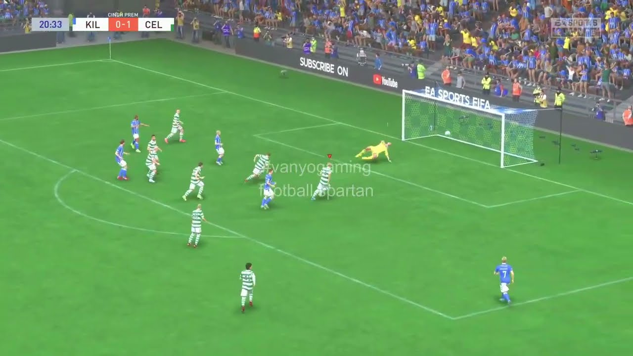Kilmarnock vs Celtic Highlights - Scottish Premiership 22/23 - FIFA 23