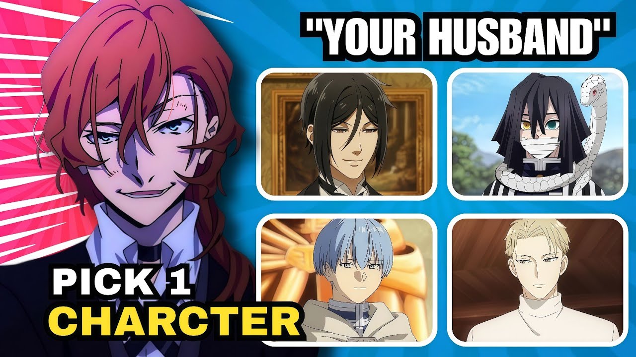 PICK ONE MALE ANIME CHARACTER for every situation 🔥PART 2 | ANIME QUIZ