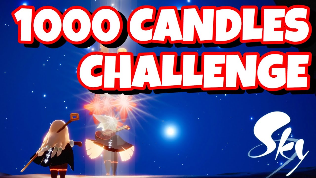 So Someone Challenged Me to Collect 1000 Candles At Once (Sky: Children of the Light iOS/Android)