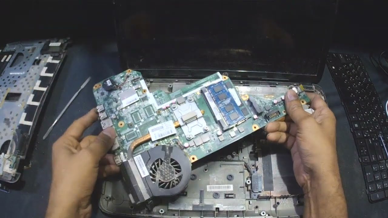 HP Pavilion G6 Laptop Thermal Paste Change | Fan Cleaning | Tight Hinges Fixed
