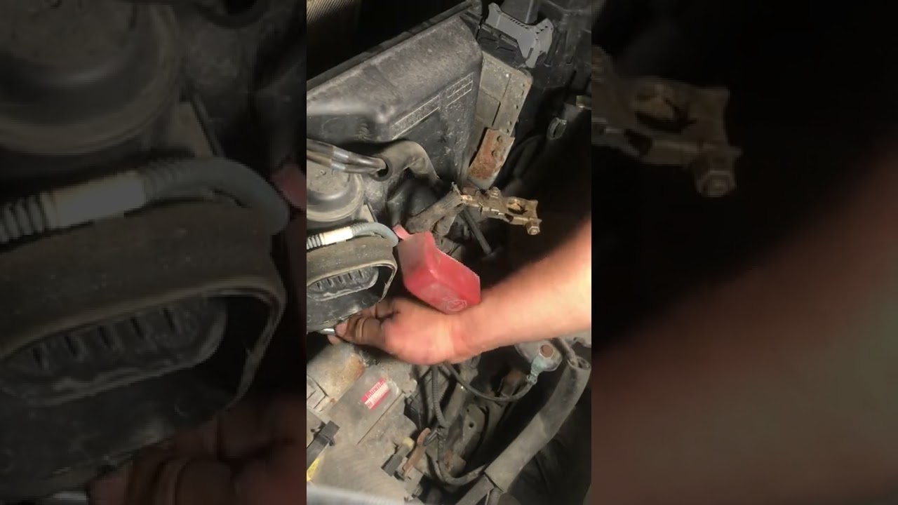 Replacing starter on 2011 Toyota Sienna 3.5