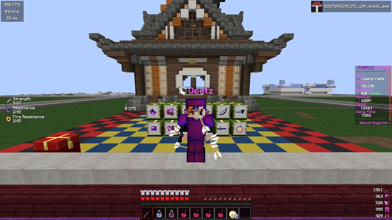 Purple Prison PVP ( New Reset ) I WENT CRAZYYY