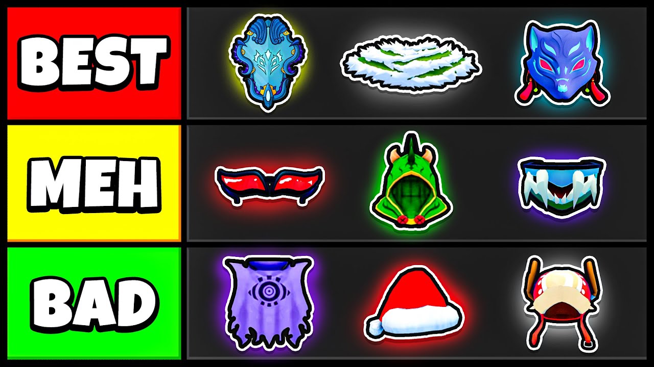 Ranking & Showcasing Every Accessory In Blox Fruits Update 29! (Tier List)