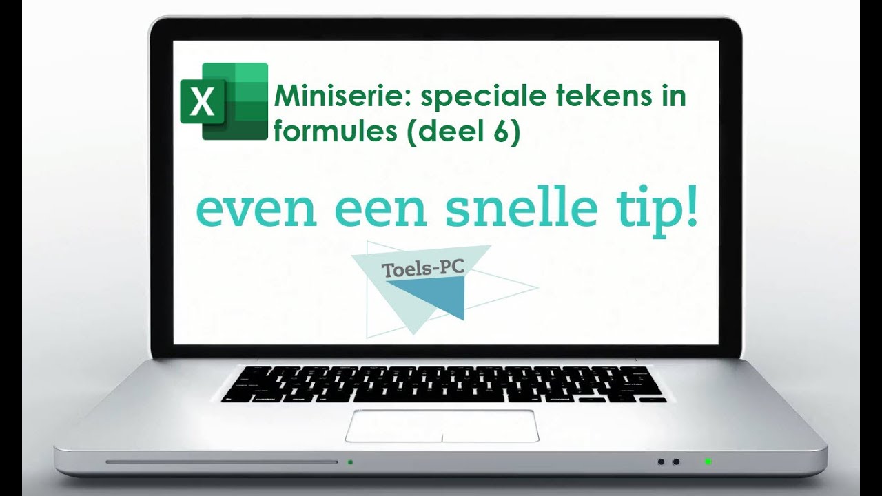 Snelle Korte Tip: speciale tekens in formules * ? $ ^ [ ] { } @ #  (deel 6)