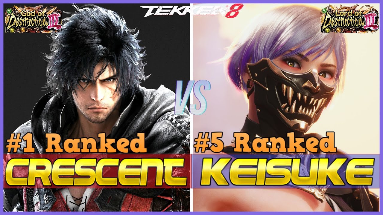 T8 ▰ KEISUKE (#5 Ranked Reina) vs CRESCENT (#1 Ranked Clive) ▰ Tekken 8 High Level Gameplay