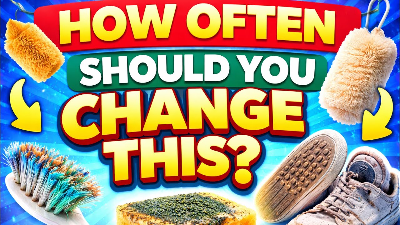 How Often Should You Change This? (SHOCKING!!) You’re Using These everyday items For TOO LONG 😬