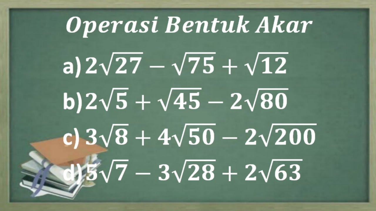 Operasi hitung bentuk akar