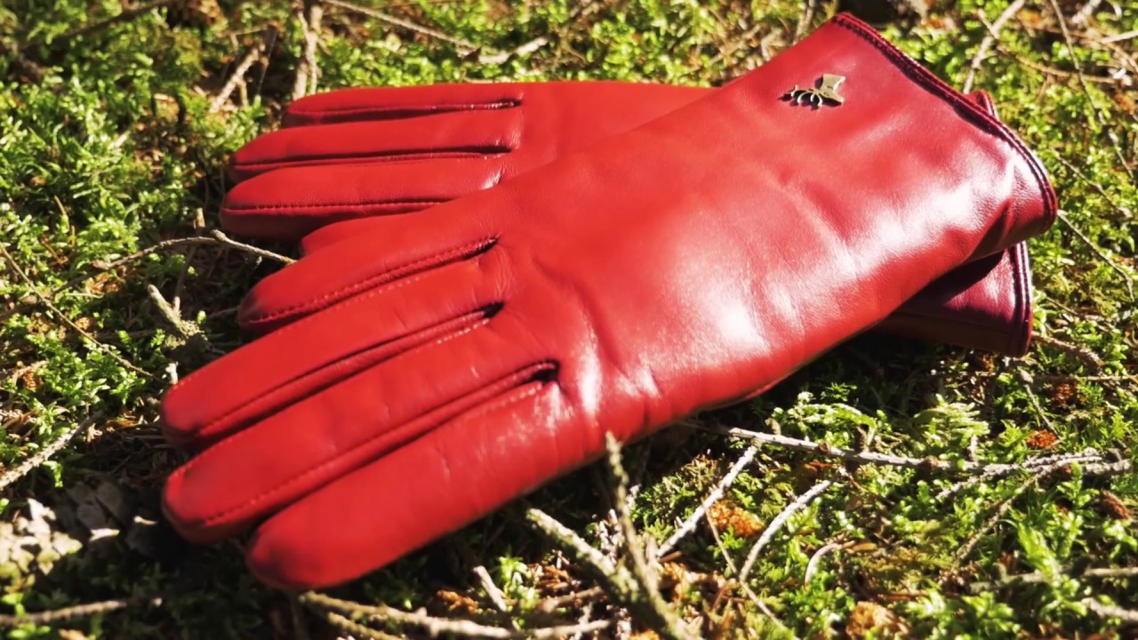 Bardot - Red Leather Gloves for Women with Warm Lining🧤 - Schwartz & von Halen&reg;
