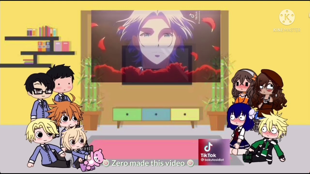 MLB+OHSHC react to Mari+Hikaru as Langa+Reki (sk8 the infinity) 1/2 Original