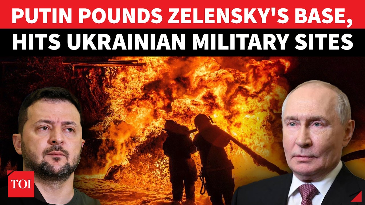 Putin Army Bombards Zelensky's Kyiv Base; Huge Strike Wipes Out Ukrainian Military Supplier's HQ