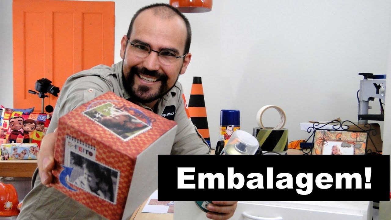 Como fazer Embalagens Personalizadas - Sublimação