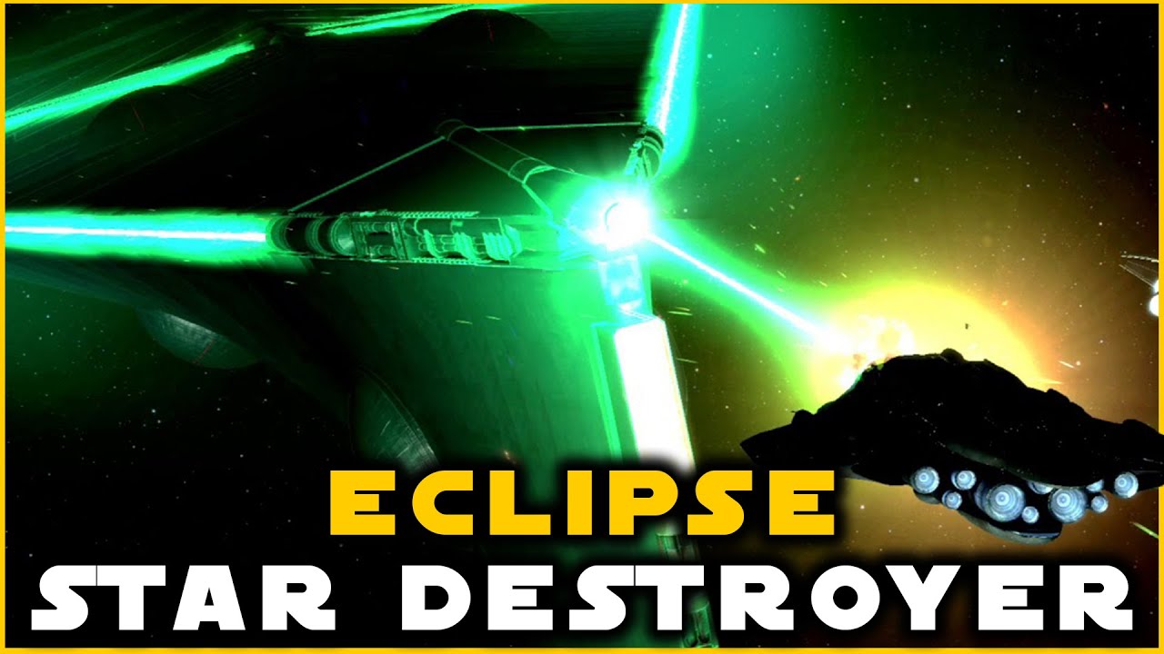 ПОЛНЫЙ РАЗБОР Звездного Разрушителя Eclipse SUPERLASER