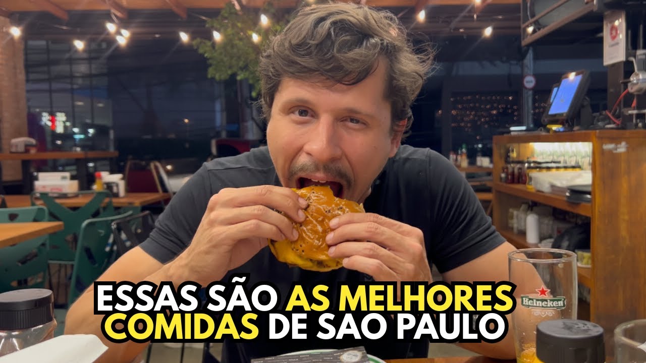 OS ÚNICOS TRÊS LUGARES QUE VOCÊ PRECISA COMER EM SÃO PAULO