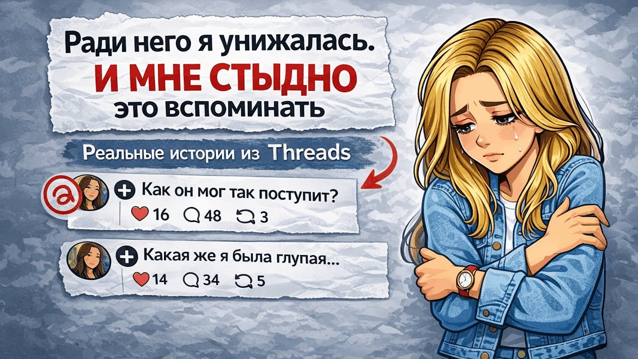 Ради него я унижалась. И мне стыдно это вспоминать. Реальные истории из Тредс