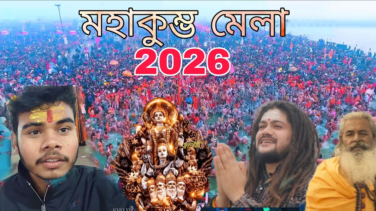 Mahakumbh Mela 2026 // Magi Mela Prayagraj Triveni Sangam #cinematic #minivlog #droneshot 