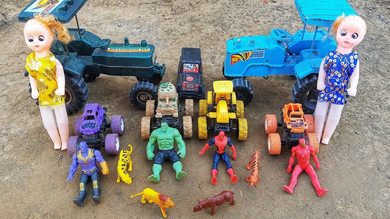 देखो बच्चो! सेतान् चुडेल ने थोनुस को पकड़ लिया!! Anki toys