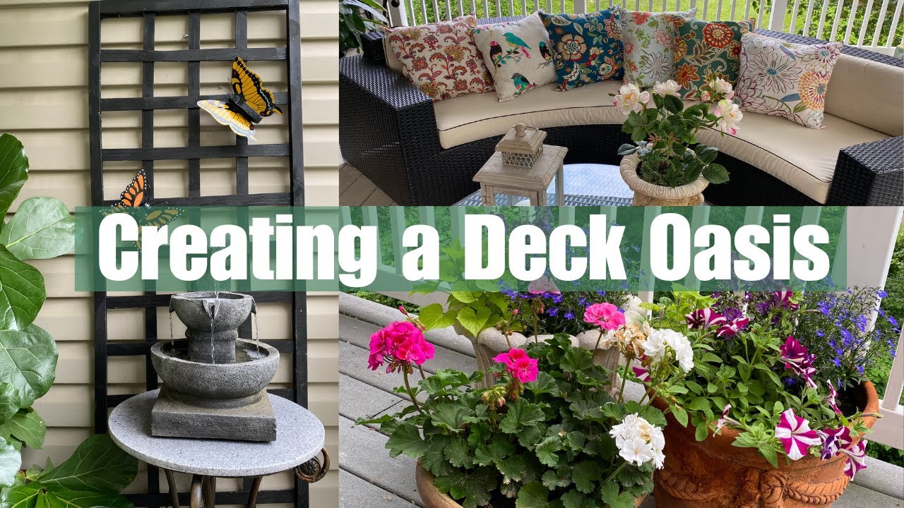 BUDGET Summer Deck Transformation With Thrifted Decor and Simple DIYs
