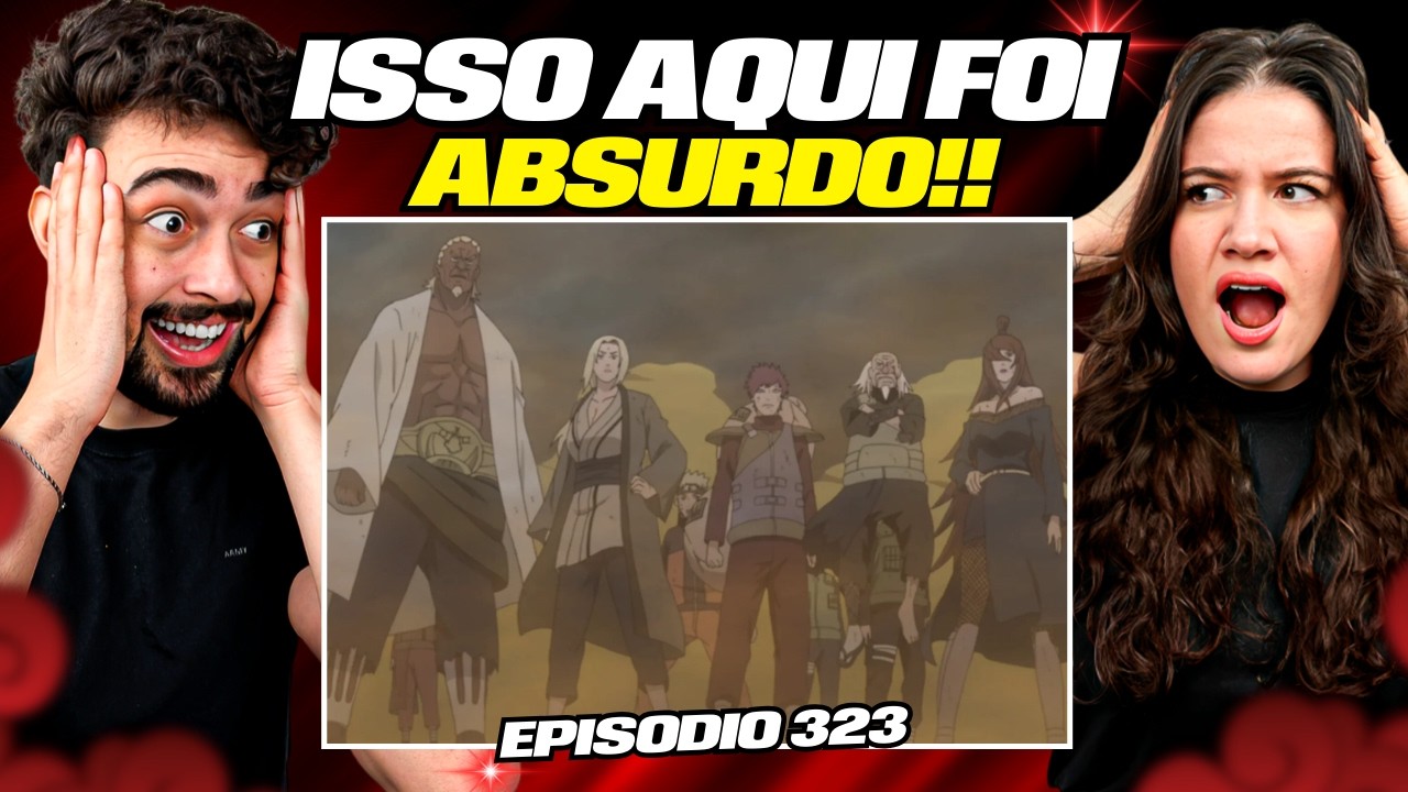 Os 5 Kages se Reunem!! Naruto Shippuden Ep 323 React