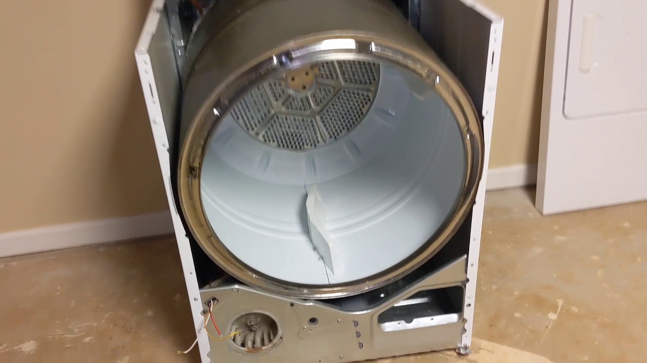 GE Dryer disassembly and reassembly