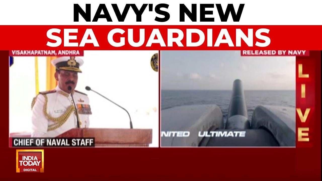 Naval Chief: New Warships Give Navy 'Knockout Punch' Capability To The Enemy | India Today