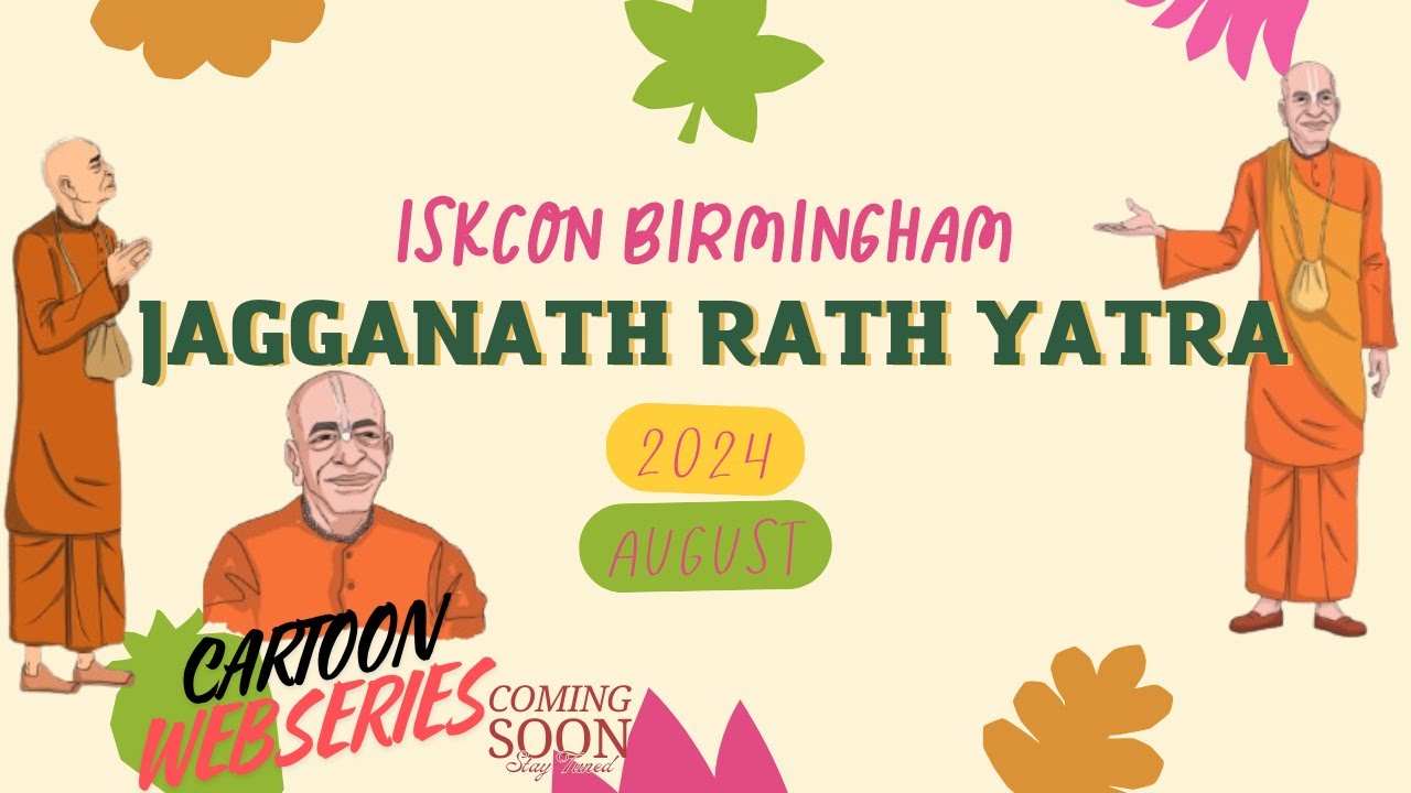 ISKCON Birmingham Jagannath Rath Yatra || July 2024 || Event Highlights ||