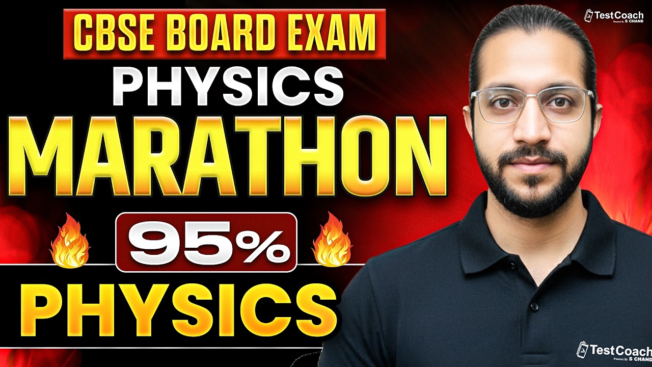 Physics Class 12 Revision | Physics Complete Marathon Class 12 | Physics Important Questions 2026