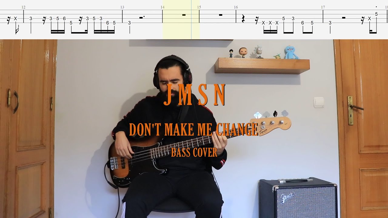 JMSN // Don't Make Me Change [Bass Cover + Tabs