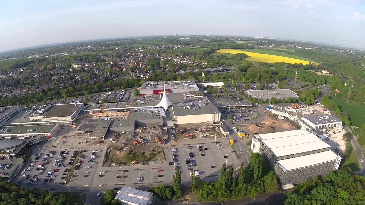 Hexacopter F550 über Ruhr Park Bochum