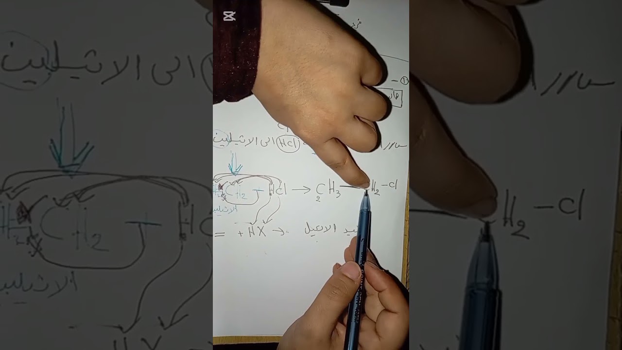 الكيمياء العضوية الفصل السابع المحاضرة الرابعة تحضير هاليد الالكيل.. 