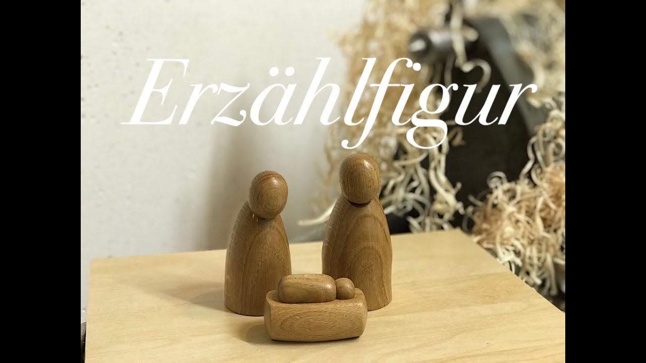 Drechseln mit dem Meißel / Erzählfigur drechseln / Midi Drechselbank 350 FU