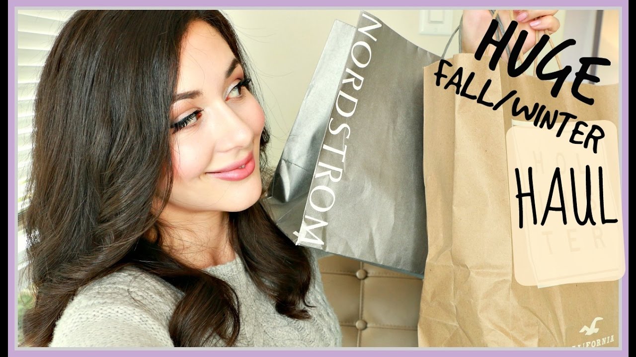 HUGE FALL/WINTER COLLECTIVE HAUL: SENTALER, NORDSTROM, HOLLISTER