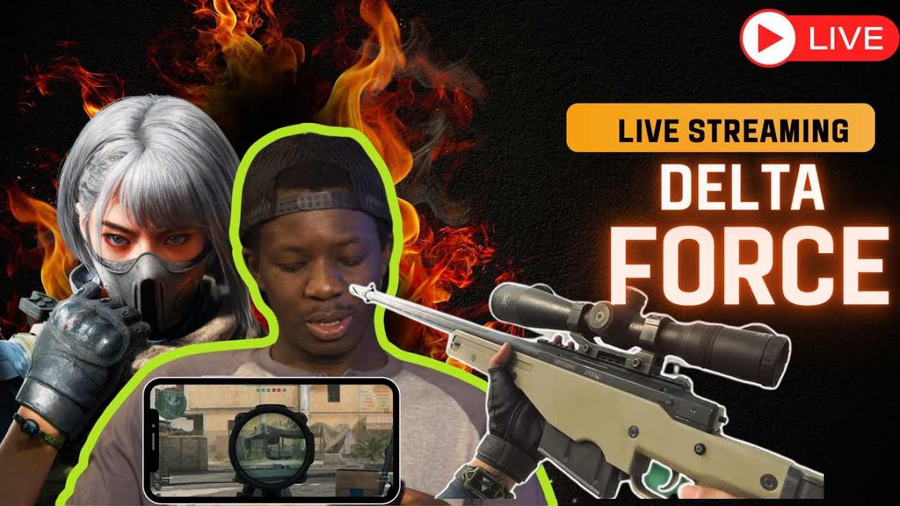 Delta Force Mobile Warfare – SNIPER AWM BUILT, Full Chaos