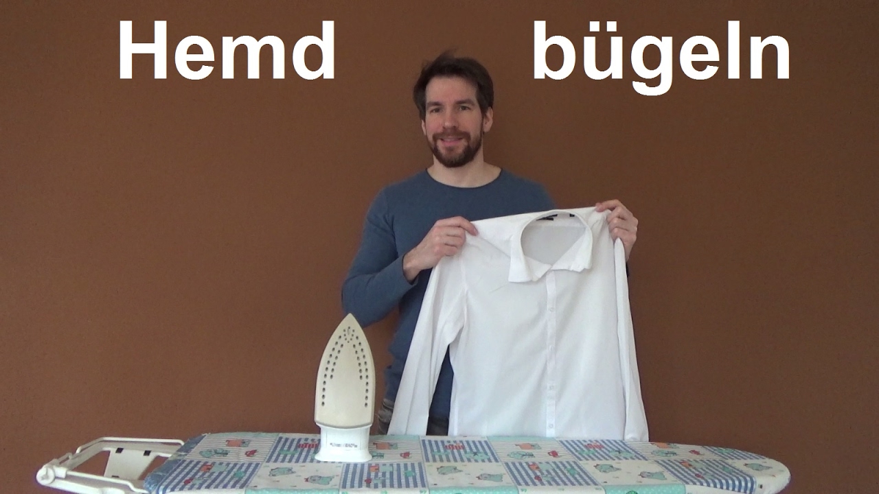 Hemd b&uuml;geln Herrenhemd richtig b&uuml;geln Businesshemd b&uuml;geln