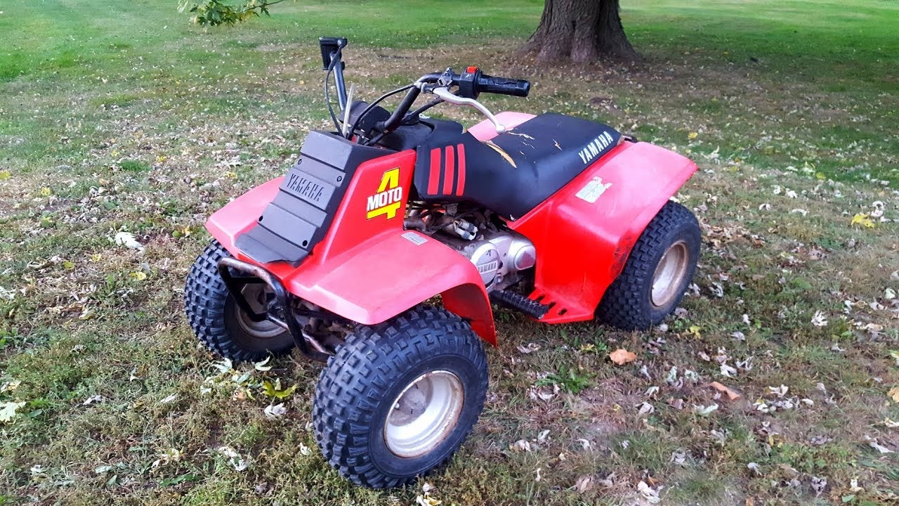Hill Climb on Yamaha Moto 4 80!!!