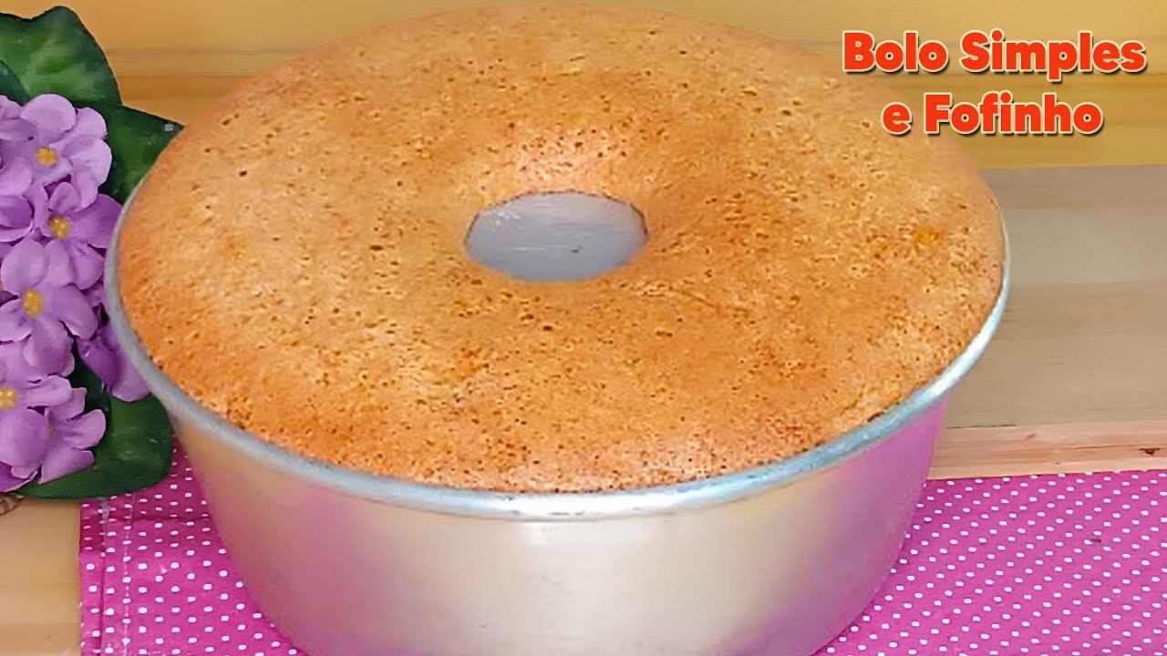 FIZ EM MINUTINHOS!! O BOLO MAIS SIMPLES E BARATO DO MUNDO! SUPER FOFINHO-CRESCE MUITO-FÁCIL