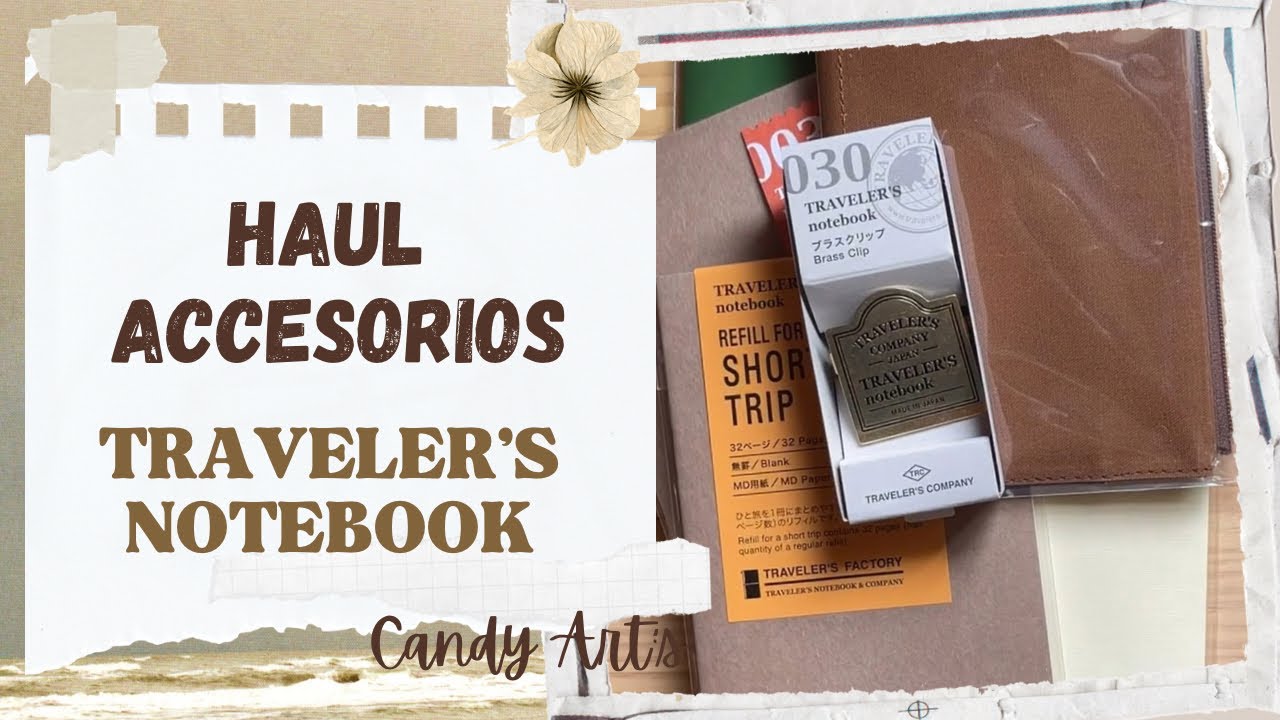 📦🧡 Haul | Unboxing | Accesorios y libretas para TRAVELERS NOTEBOOK  ✨📔