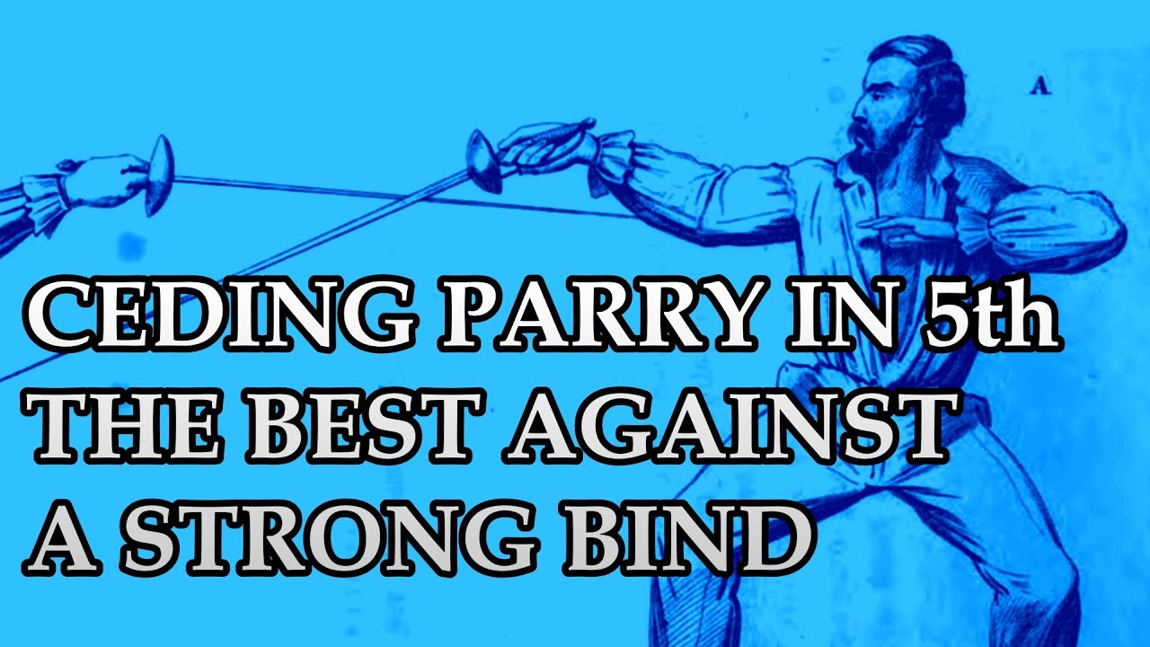 17 Ceduta in Mezzo cerchio - yielding parry for Italian dueling sword