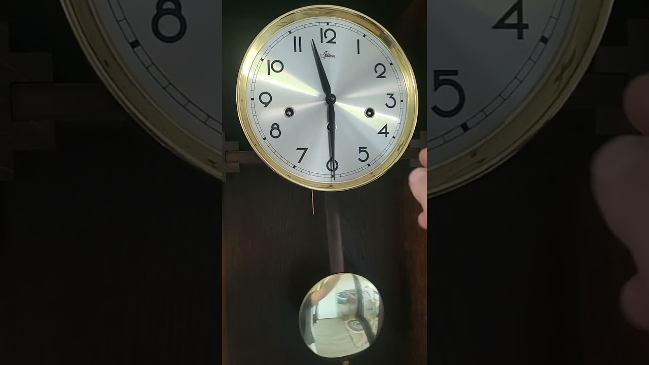 German Jolema Westminster chime wall clock