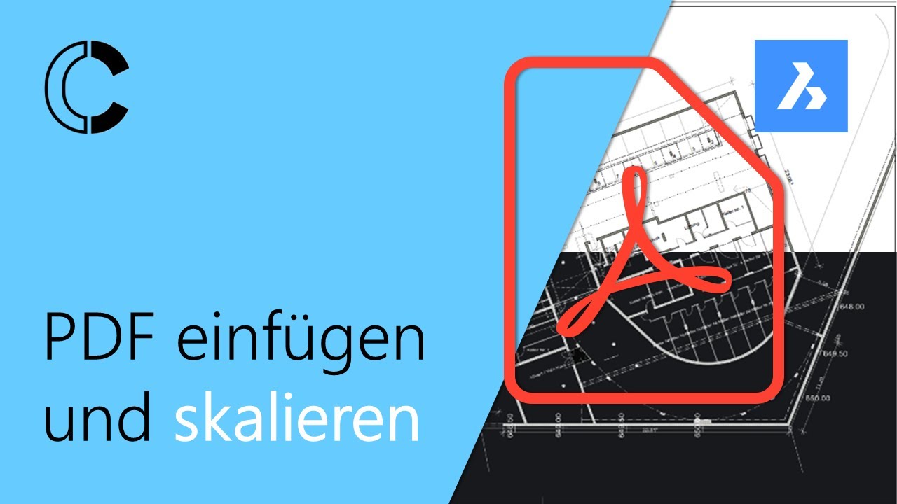 So importierst du ein PDF in BricsCAD