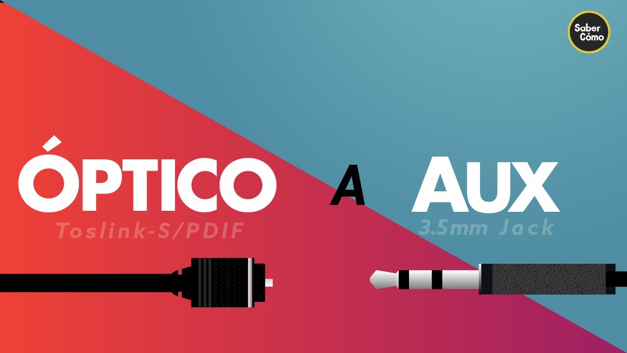 Como Conectar Tv Optico Digital a Sonido Aux Jack