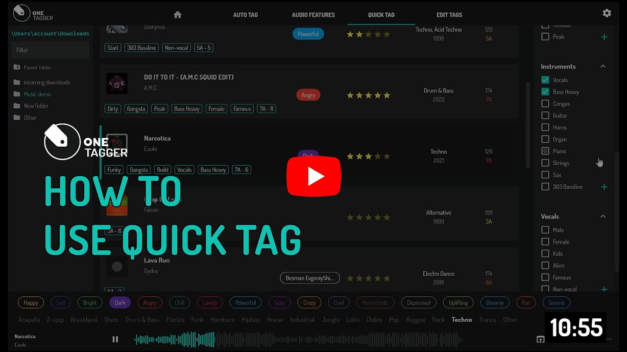 One Tagger - How to use Quick Tag