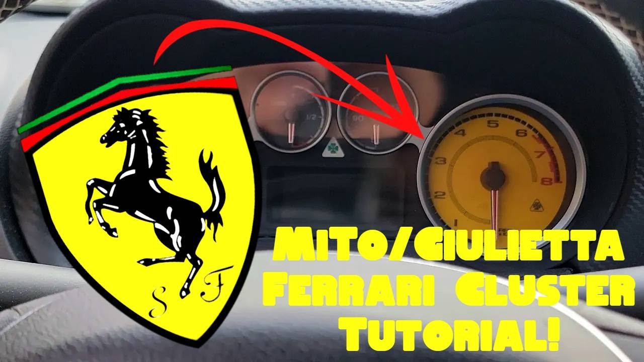 Alfa Romeo MiTo/Giulietta (QV) | Ferrari Cluster Tutorial | Quadro Strumenti Ferrari Tutorial