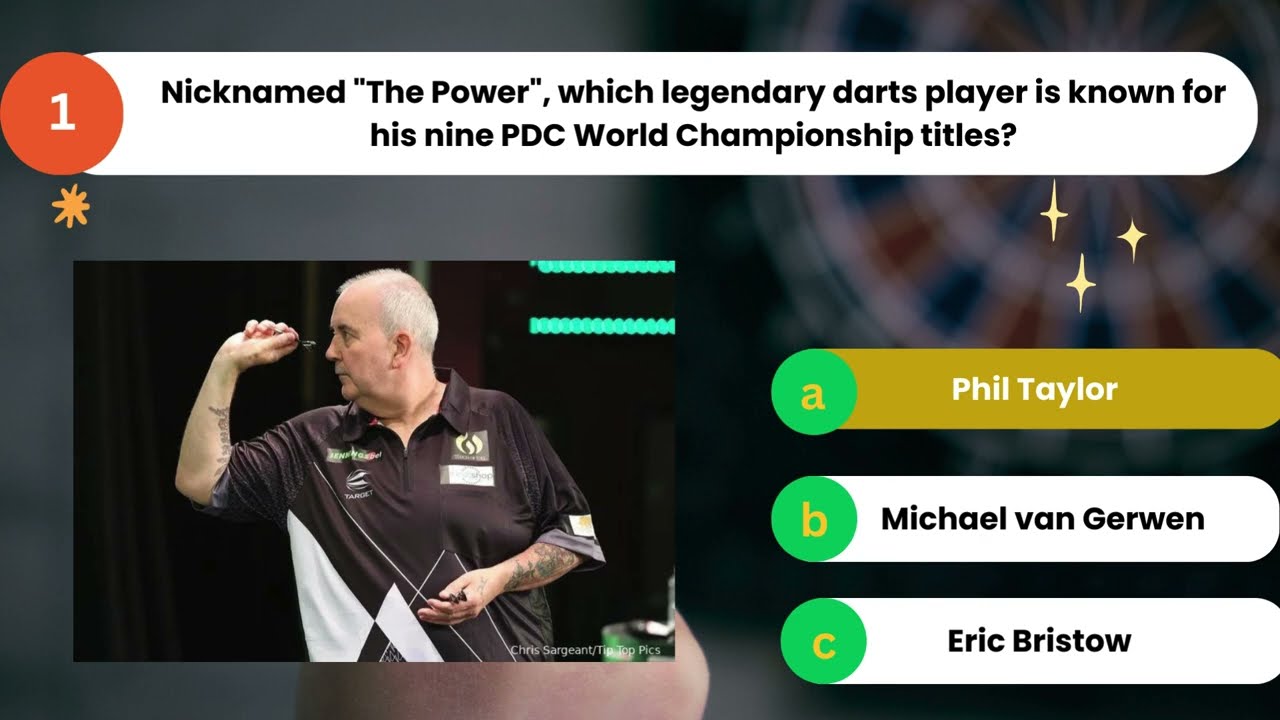 Test Your Darts Knowledge! Can You Beat This Quiz