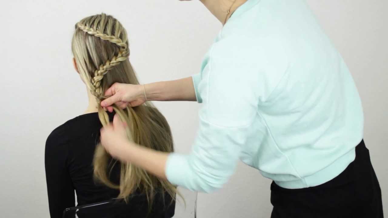 Haare flechten | Level 1: Zick-Zack-Zopf, Snakebraid | Flechtfrisur - Tutorial