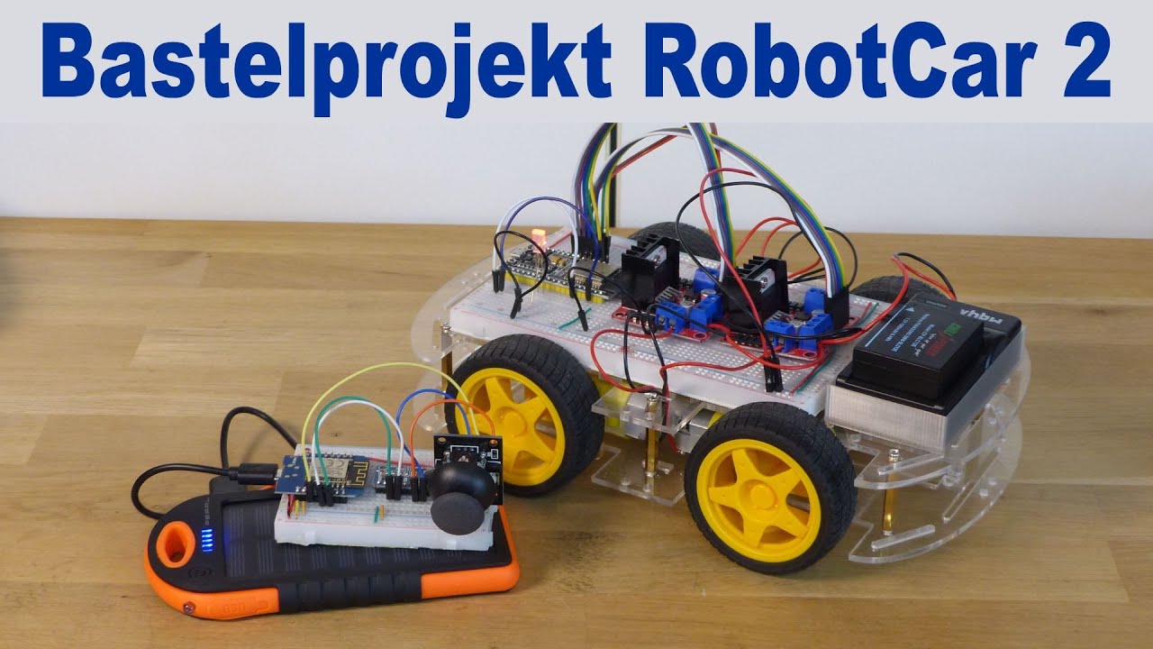 Bastelprojekt RobotCar 2- HIZ406