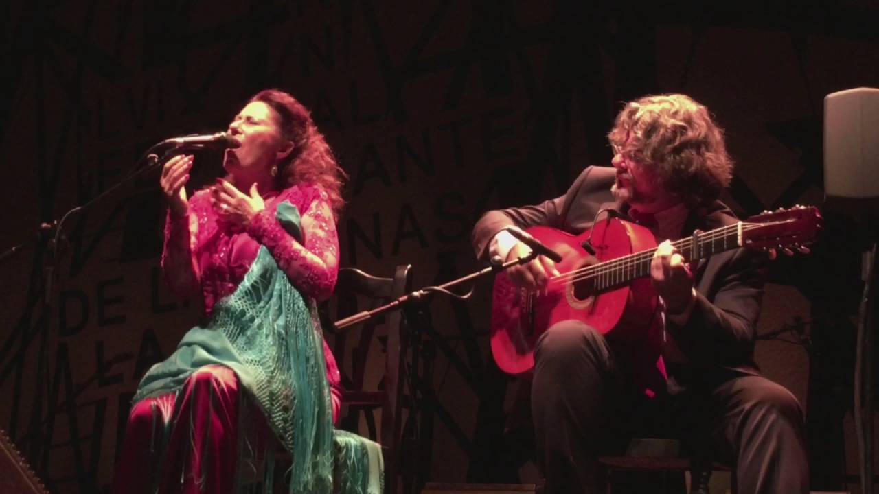 Antonia Contreras & Juan Ramón Caro en la Final del Cante de las Minas 2016