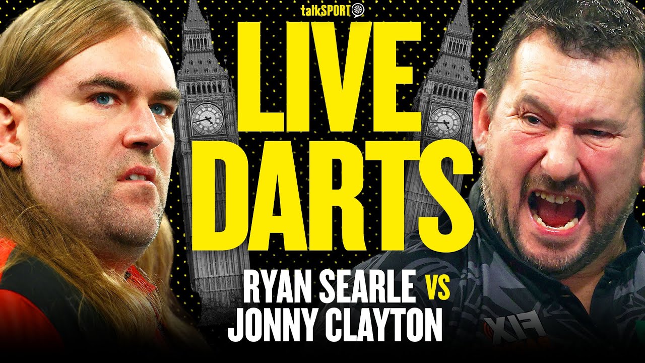 🎯 LIVE: Ryan Searle v Jonny Clayton | 2026 World Darts Championship WATCHALONG